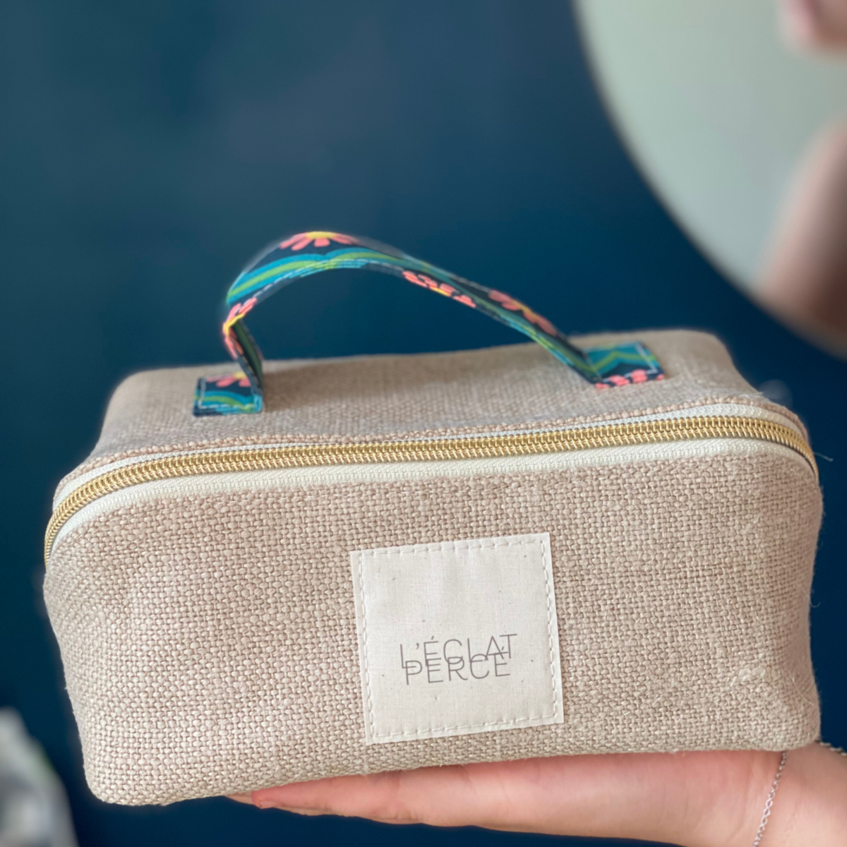 Trousse pop-up jardin seventies