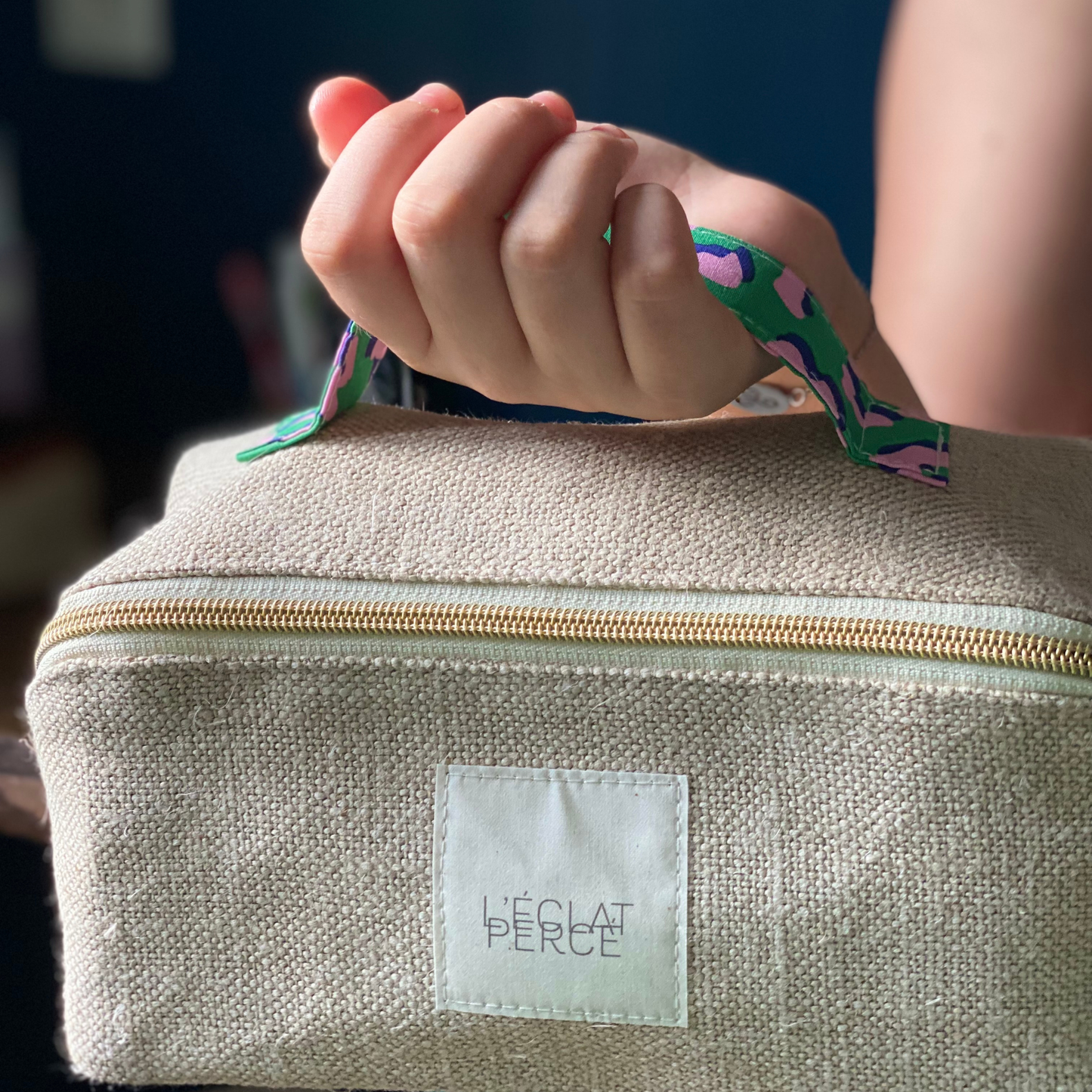 Trousse pop-up jardin seventies