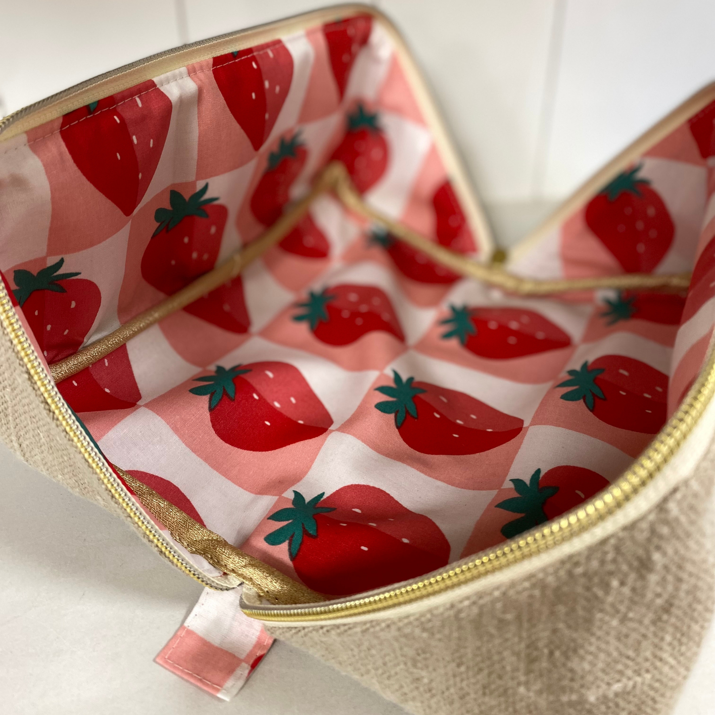 Trousse pop-up - fraises
