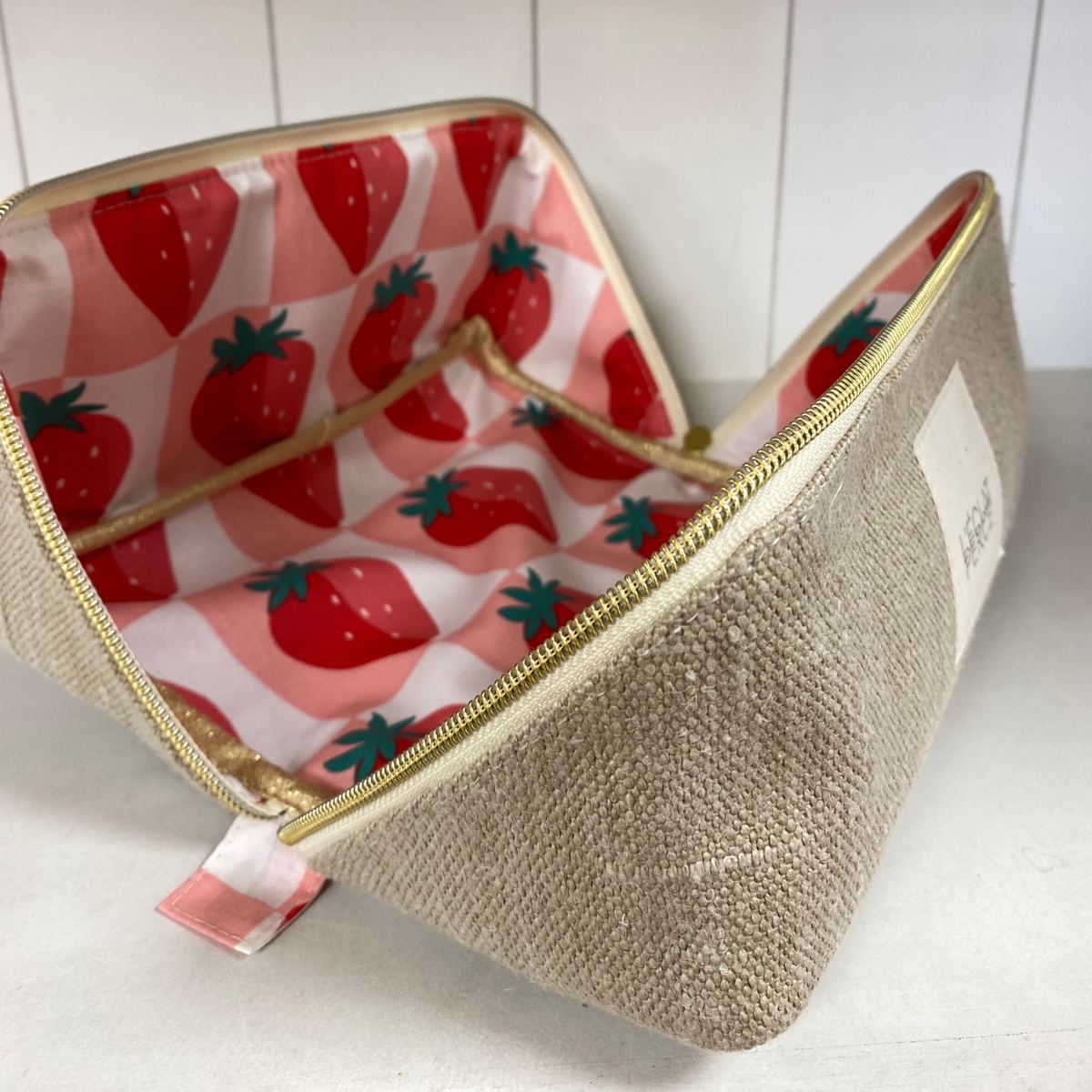 Trousse pop-up - fraises