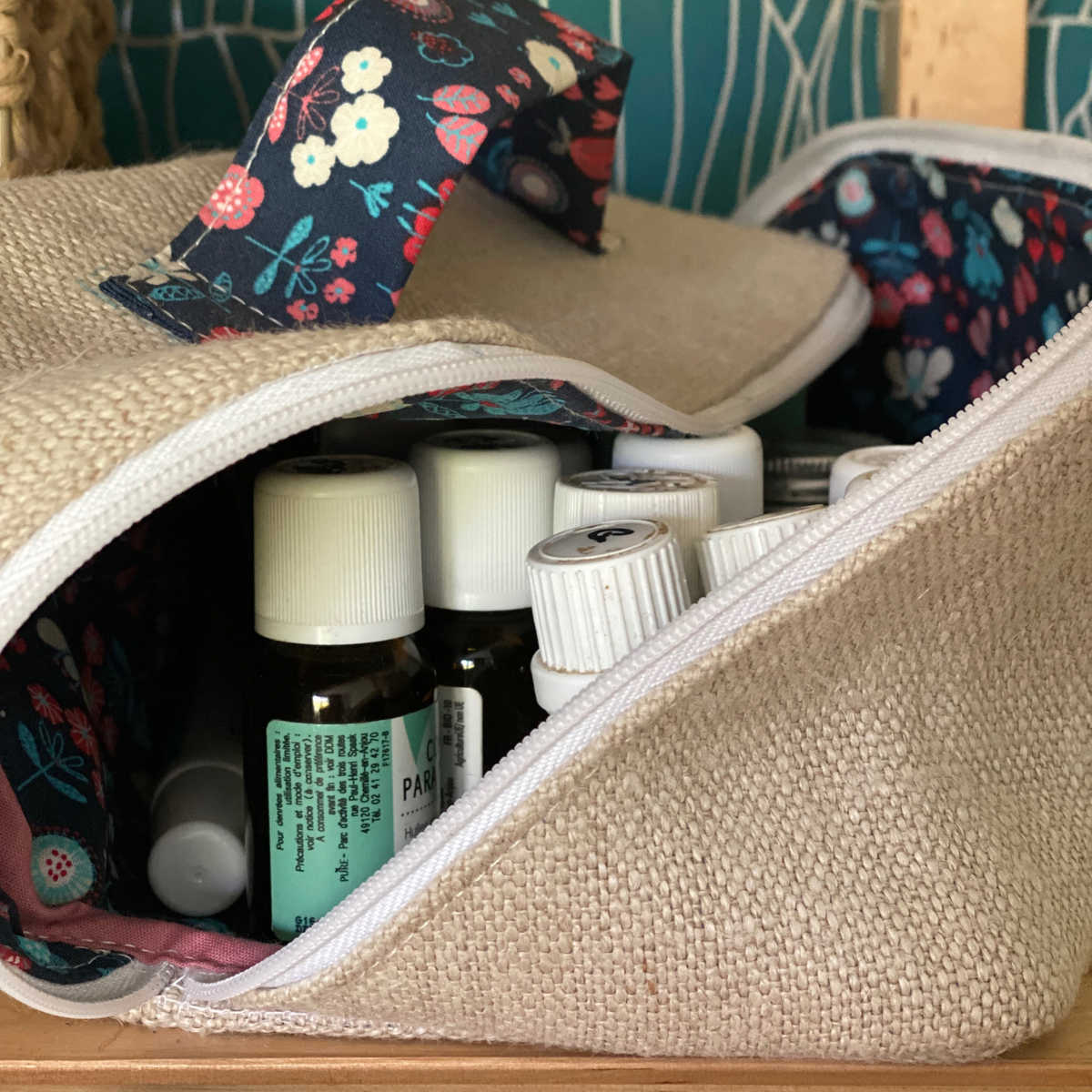 Trousse pop-up - savane