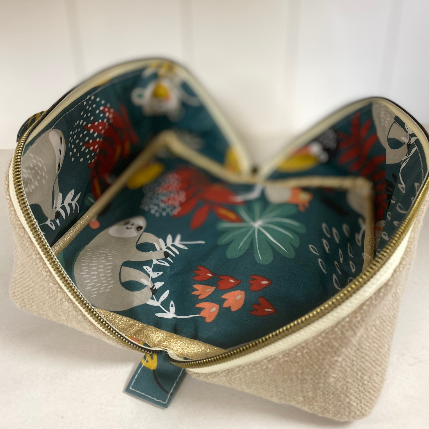 Trousse pop-up - safari tropical